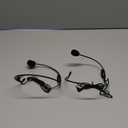 VOVIGGOL 2Pcs Microphone Headset Mic, Flexible Wired Boom for Voice Amplifier, 3.5mm Connector Jack Headset Microphone for Singing, Speaking, Teachers, Coaches, Presentations, Seniors and More