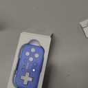 8Bitdo Micro Bluetooth Gamepad Pocket-sized Mini Controller for Switch, Android, and Raspberry Pi, Supports Keyboard Mode (Blue)