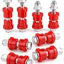 Club Car DS Front Suspension Bushing Kits for Front Upper A-Arm & Lower Leaf Spring, Polyurethane Bushings & Sleeves, Fits 1992-Up, Replaces OE# 1016346, 1016349, 1016350, 1012303, 1015583