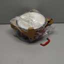 Enameled Cast Iron Dutch Oven - 5 Quart, Exclusive Designed Crab Lid, Oversized Knob, for Bread Baking Braiser Cooking - Red