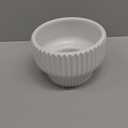 Puoyik 1 Piece Set of Flower Pots 8/6 inches, Ceramic Flower Pots with Drainage Holes, Indoor and Outdoor Plant Flower Planter (7.8/5.9 White)