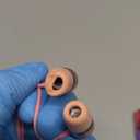 LUDOS Clamor Wired Earbuds in-Ear Headphones, Earphones with Microphone, Noise Isolating Ear Buds, Memory Foam for iPhone, Samsung, School Students, Kids, Women, Small Ears - Pink