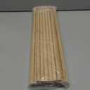 HOPELF 25PCS Dowel Rods - 1/2 x 17.5 Inch Bamboo Sticks - for Crafts, Hardwood Assortment, Wooden Rods