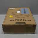 2 Pack Breakfast in Bed Tray for Eating, 16.92 x 12.6 Inch Bed Table Tray with Folding Legs & Handles, Bamboo Food Lap Trays Fits for Adult Kids Eating/TV/Surgery Recovery by Easoger. Set of 2