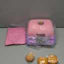 Kids BBQ Grill Playset Kitchen Toy Set with Pretend Smoke Sound Light Toddler Girls Pink Play Food Ages 3-5 4-8 Indoor Outdoor Cooking Barbecue Toys for 3 4 6 Year Old Girl Birthday Gift