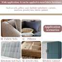 Gheeidau Linen Repair Tape 4x70 Inch Self-Adhesive Couch Patch Repair Fabric Patch for Furniture,Sofas,Cushion,Chairs,Bags,Linen Goods(Coffee)