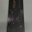 MZOO Luxury Sleep Eye Mask for Side Sleeper Men Women, Zero Eye Pressure 3D Sleeping Mask, Light Blocking Patented Design Night Blindfold, Soft Eye Shade Cover for Travel, Black