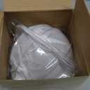 OMAYKEY 12W Dimmable Large LED Globe Bulb 100W Equivalent 1000 Lumens, 5000K Daylight White E26 Medium Base, Vintage Edison G125(G40 Replacement) Oversize Globe Clear Glass LED Filament Light Bulb