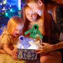 Meooeck 6 Pieces Christmas Doll Accessories Set Including 2 Holiday Clothes Outfit, and 4 Novelty Toy Accessories for Kid(Fishing)