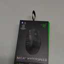 Razer Naga V2 HyperSpeed Wireless MMO Gaming Mouse: 19 Programmable Buttons - HyperScroll Technology - Focus Pro 30K Optical Sensor - Mechanical Mouse Switches Gen-2 - Up to 400 Hr Battery Life