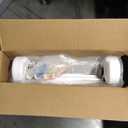 Dream On Me Snack and Stow Highchair | Adjustable Feeding Chair with Removable Tray, Lightweight, Foldable Design, Easy to Clean, Perfect for Toddlers & Infants (Koala Gray)