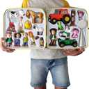 La Granja de Zenon Adventure Action Figures Set in Tin Box, 20 Collectible Action Figures, Toys for Kids