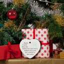 3 x Friendship Gifts for Women, Best Friend, Funny, Work Besties, Sister, Friend Ornaments for Women, Ceramic Christmas Ornaments (Friendship)