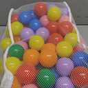 Soft Plastic Ball Pit Balls, 100 200 500pcs Plastic Toy Balls for Kids, Crush Proof Stress Balls for Baby Toddler Birthday Party, Ball Pits Play Tent, Baby Pool Water Toys, Party Decoration
