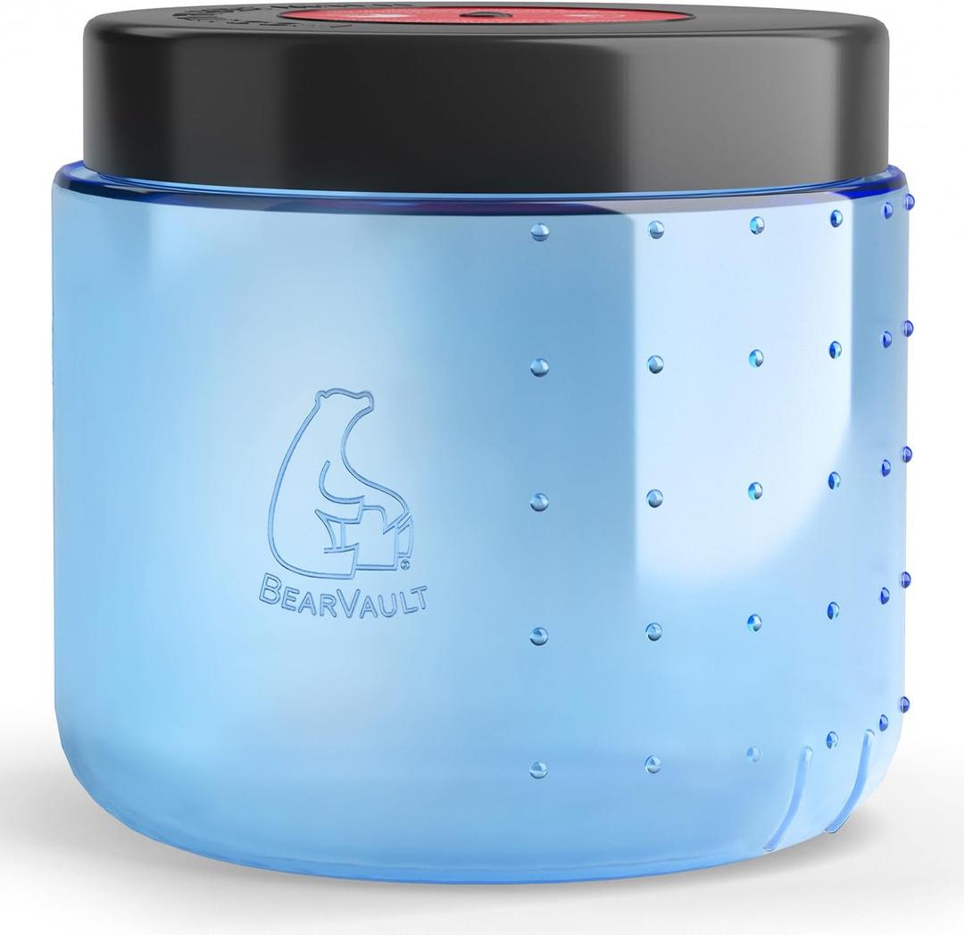 BearVault Canister for Backpacking. Bear-Resistant Food Container for Camping, Hiking, Fishing, Hunting, Bikepacking. BearVault is Bear Safe! BV450 Jaunt M