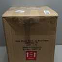 WELLAND Teak Wood Stick Leg End Table, 16" L x 16" W x 20" H Rustic Side Table, Small Accent Table, Plant Stand for Living Room, Bedroom, Home Office