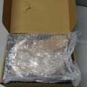 Hongkee 5x7 Picture Frame Set of 4, Made of Real Glass and Black Wooden Frame, 5 by 7 Photo for Wall or Tabletop - Display Picture 4x6 with Mat or 5x7 Without Mat