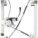 Front Driver Side Power Window Regulator with Motor Replacement for Ford F150 2004 2005 2006 2007 2008 (Standard or Crew Cab), 06 07 08 Lincoln Mark LT, Left, 741-428