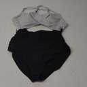 Eomenie Women's One Piece Swimsuits Tummy Control Cutout High Waisted Bathing Suit Wrap Tie Back 1 Piece Swimsuit (X-Large)