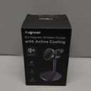 Magnetic Wireless Charger for Samsung, Qi2 Certified Fast 15W 3 in 1 Charging Station TEC Cooling Compatible with Magsafe Charger for Galaxy S25 Ultra/S24/Z Fold 7/Flip7/Samsung Watch Ultra 8/Buds (Starry grey)