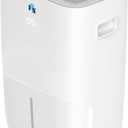 JHS Energy Star 25 Pint Dehumidifier with LED Display, 24H Timer, Auto-Restart, Auto Shut-Off and Wheels for Bathroom, Basement, Bedroom, and Rooms up to 1,500 Sq. Ft.