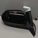 Right Passenger Side Door Mirror Compatible With 2018 2019 2020 2021 2022 2023 2024 2025 2026 VW Atlas With Manual Folding Heated Turn Signal Blind Spot Black Replace#3CN857508AG9B9-PFM(6+2Pins)