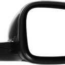 76208-TVA-A02 Right Passenger Side Door Mirror Compatible with Honda Accord LX, Sport 2018-2022 Non-Heated No-Turn signal Match to Black Paint HO1321328