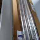 Extra Long Tension Curtain Rods 41-146 Inch, Silver, One-Click, Heavy Duty