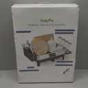 Dish Racks, Thicker Premium 304 Stainless Steel Dish Drying Rack for Kitchen Counter, Automatic Drainage Spout, Dish Drainer & Drainboard Set with Utensil Holder and Cup Holder, Black (1 Tier)