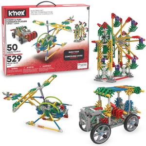 K'NEX - Power & Play Motorized Set ‚ 529 Pieces, STEM Building, Kid Construction Set‚ Ages 7+