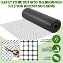 3ft x 164ft Bi-Directional Universal Retaining Wall Geogrid Driveway Stabilization Grids Gravel Grid Walls Geocell Geogrid for Retaining Wall