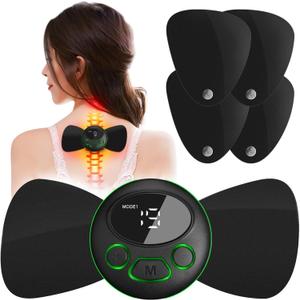 Intelligent Wireless TENS & EMS Unit FSA HSA Eligible Rechargeable Electric Deep Tissue Powered Muscle Stimulator Massager Machine Pain Relief Therapy for Back Shoulder Leg Neck Arms