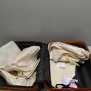 Luggage Set 8 Piece, Carry On Hardside Luggage with TSA Lock Spinner Wheels, Carry On Suitcase with Travel Storage Bag (White, 8 piece set), Size: 8 Piece Set (20inch)