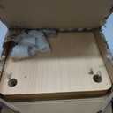 Furinno TURN-N-TUBE Storage Shelves, 3-Tier Book Shelf, Corner Shelf, Toolless Open Shelves, for Organization and Storage, Living Room, Garage, Home Office, Beech