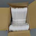 1InTheHome Standard Plastic Hangers, Everyday Tubular Clothes Hangers, Hanger (30 Pack)