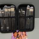 Professional Makeup Brushes BS-MALL with Travel Case, Premium Synthetic Foundation Brushes, Concealer Blush Eyeshadow Brush Kit, Labeled for Beginners & Pro, Ideal for Daily Makeup & Gift