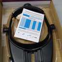 Head Magnifying Glasses with Light, Rechargeable Lighted Magnifying Glass 1X to 14X for Close Work, Magnifying Headset with Detachable Lens, Hands Free Head Magnifier for Jewelers Hobby Crafts (Black)