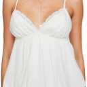 Women Y2K Cami Shirt Sexy V Neck Sleeveless Peplum Crop Top Spaghetti Strap Babydoll Tank Tops Going Out Camisole