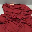 WEACZZY Women's Long Sleeve Casual Fall Dresses V-Neck Swing Floral Party Dress with Pockets 2026, M