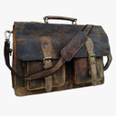 Cuero Retro Brown Laptop Messenger Bag Office Briefcase Crossbody Travel Bag For Men And Women Bag Office Laptop Bag