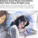 56dB Noise Canceling Earplgs for Sleeping, Pro Sleep Ear Plugs for Side Sleepers, Comfortable & Reusable, Block Snoring, Noise Reduction, Includes 3 Pairs (S/M/L) Black