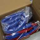 ANC POP Herding Ball for Dogs Horse Ball & Cover 25" for Horses Large with Hand Pump for Play, Blue and Red