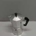 Primula Classic Stovetop Espresso and Coffee Maker, Moka Pot for Italian and Cuban Café Brewing, Greca Coffee Maker, Cafeteras, 6 Espresso Cups, Silver