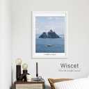 Wiscet 18x24 Poster Frame, White, 4 Pack