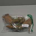 Womens Bow Heels Closed Pointed Toe Dress Shoes Stiletto Slip on Wedding Pumps (9.5, Coffee)