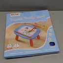 Kikidex Toddlers Toys Age 1-3, Magnetic Drawing Board, Toddler Girl Toys for 1-2 Year Old, Doodle Board Pad Learning and Educational Toys for 1 2 3 Year Old Baby Kids Birthday Gift (Dark Blue)