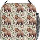 Bear Lunch Box Insulated Lunch Bag for kids Girls Boys,Reusable Lunch Box Containers for Women Men,Durable Cooler Tote Bag Lunchbox for Office/School/Picnic