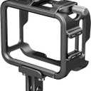 Metal Utility Protective Frame Cage Compatible for Insta360 GO 3 Housing Frame Case Protective Cover Fit for Insta360 GO 3 Accessories