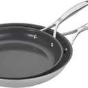 ZWILLING Energy Plus 2-pc Stainless Steel Ceramic Nonstick 10-in & 12-in Fry Pan Set