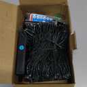 Tcamp 164Ft 500 LED Solar Christmas Lights Outdoor Waterproof with Remote Timer, 8 Modes Solar Powered Fairy String Lights for Christmas Tree Wedding Party Holiday Outdoor Indoor Decor (Multi-Color)